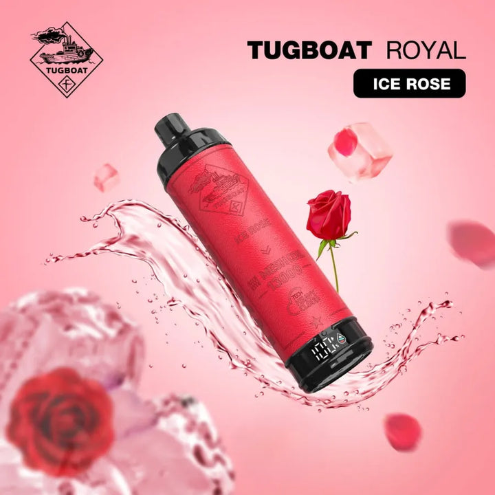 Ice Rose  - Tugboat Royal 13000 Puffs Disposable Vape 50mg in Dubai, UAE