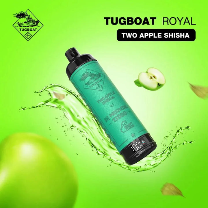 Two Apple Shiha  - Tugboat Royal 13000 Puffs Disposable Vape 50mg in Dubai, UAE