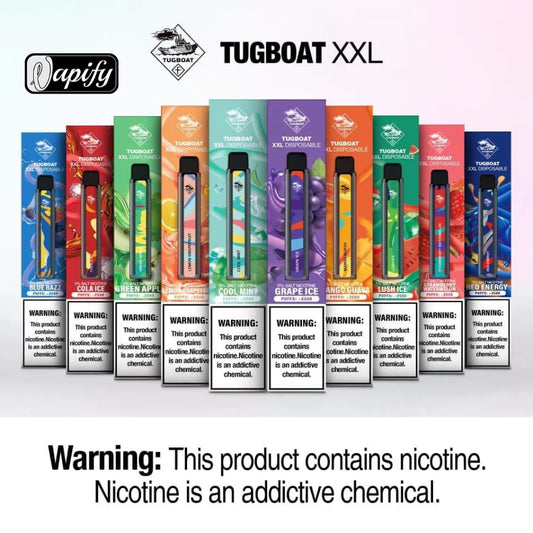 Best Tugboat XXL 2500 Puffs Disposable Vape shop in Dubai, UAE