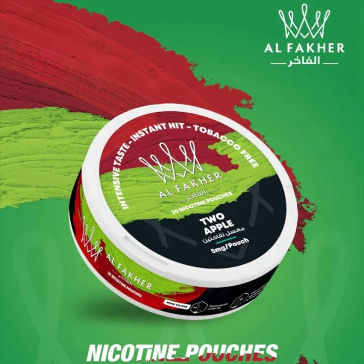 Two Apple  - AL Fakher Nicotine Pouches in Dubai, UAE 