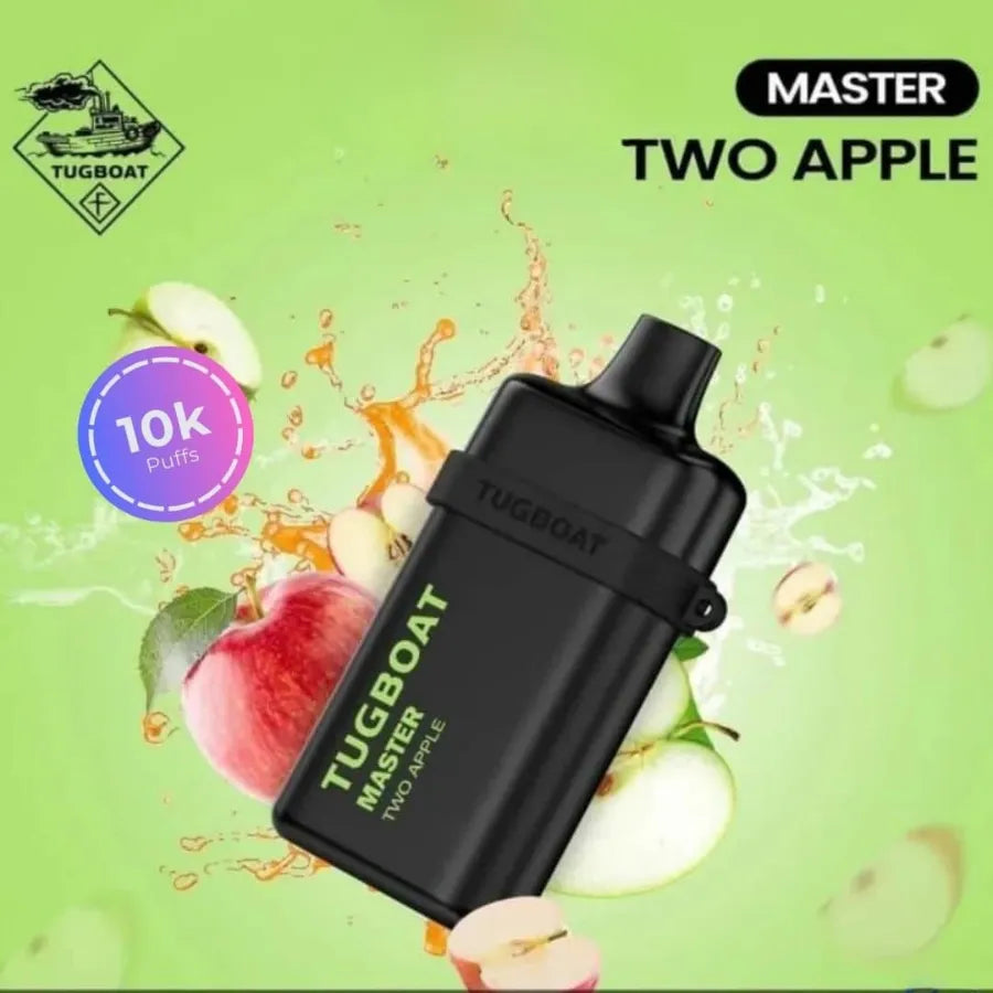 Two Apple - Tugboat Master 10000 Puffs Disposable Vape 20mg in Dubai, UAE