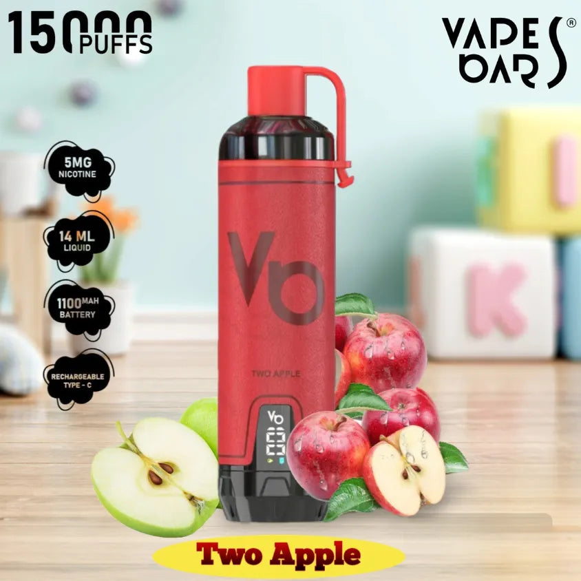 Two Apple - Vapes Bar Ghost Shisha 15000 Puffs Disposable Vape in Dubai,  UAE