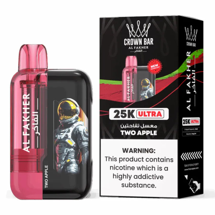 Two Apple  - Al Fakher 25K Ultra 25000 Puffs 5mg Disposable Vape in Dubai, UAE