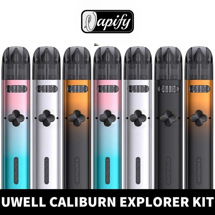 UWELL Caliburn Explorer Kit 32W Pod System 1000mAh Vape Kit in uae