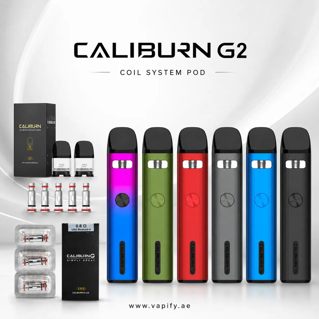 UWELL CALIBURN G2 POD SYSTEM ALL COLORS
