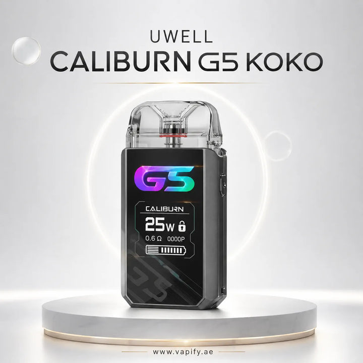 Uwell Caliburn G5 Koko Vape Kit 1600mAh 3ml in the UAE