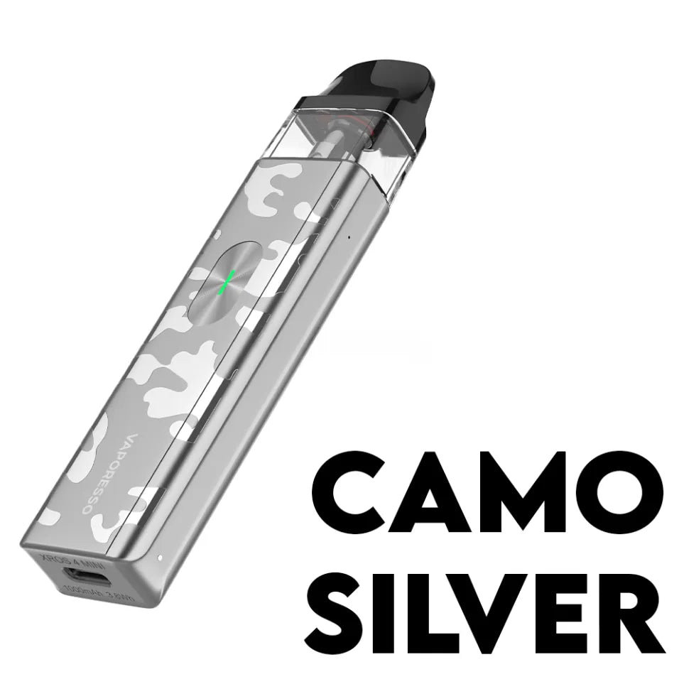 Camo Silver - VAPORESSO XROS 4 Mini Pod Kit 30W in Dubai, UAE