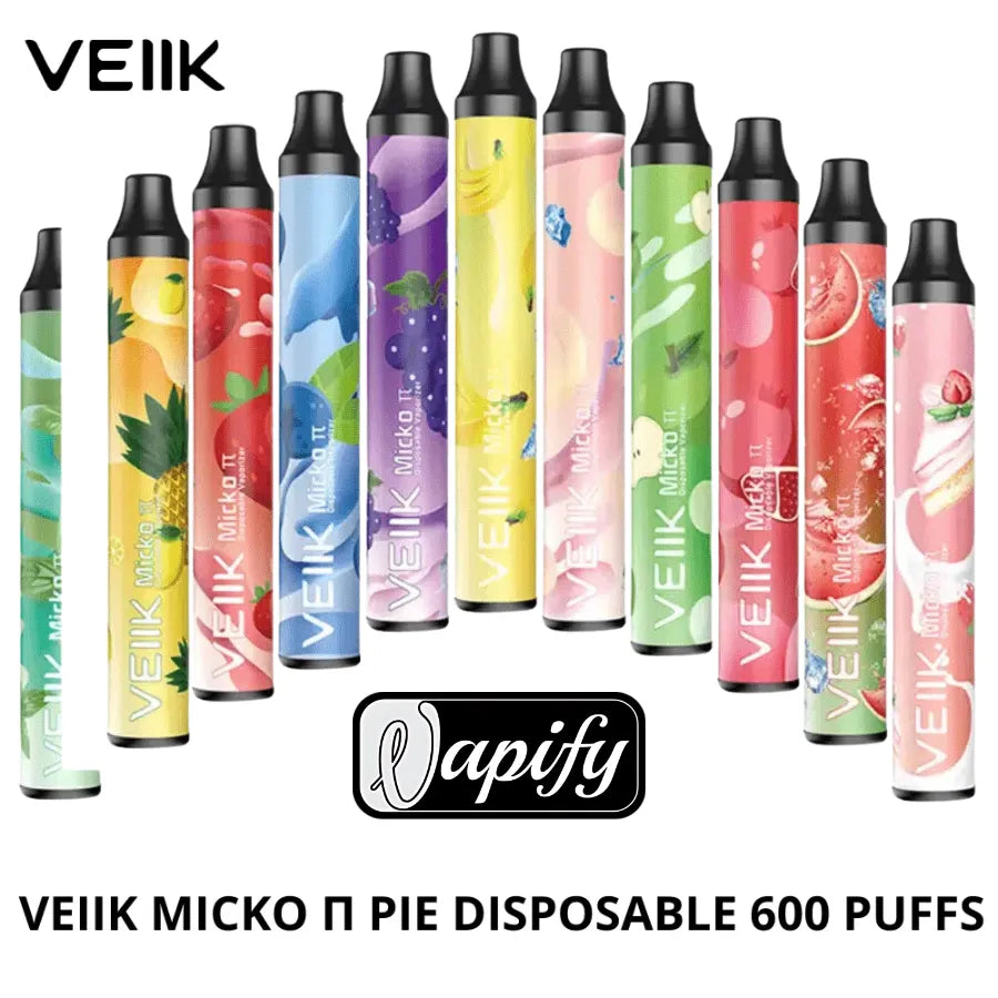 Near me Best VEIIK Micko π Pie 600 Puffs Disposable Vaporizer in Dubai, UAE 