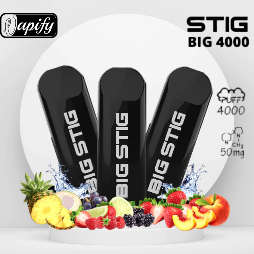 VGOD Big Stig 4000 Puffs Disposable Vape 50mg in Dubai, UAE 