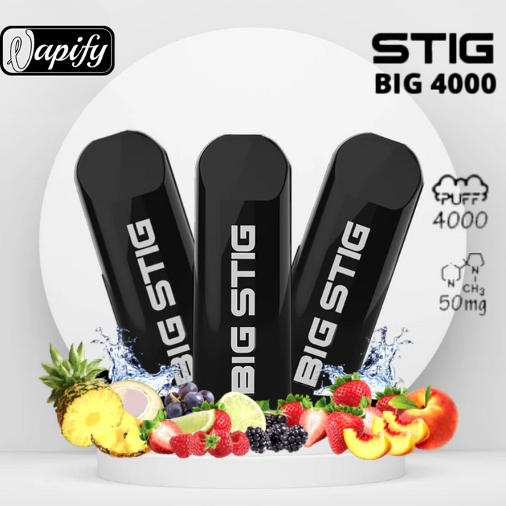 VGOD Big Stig 4000 Puffs Disposable Vape 50mg in Dubai, UAE 