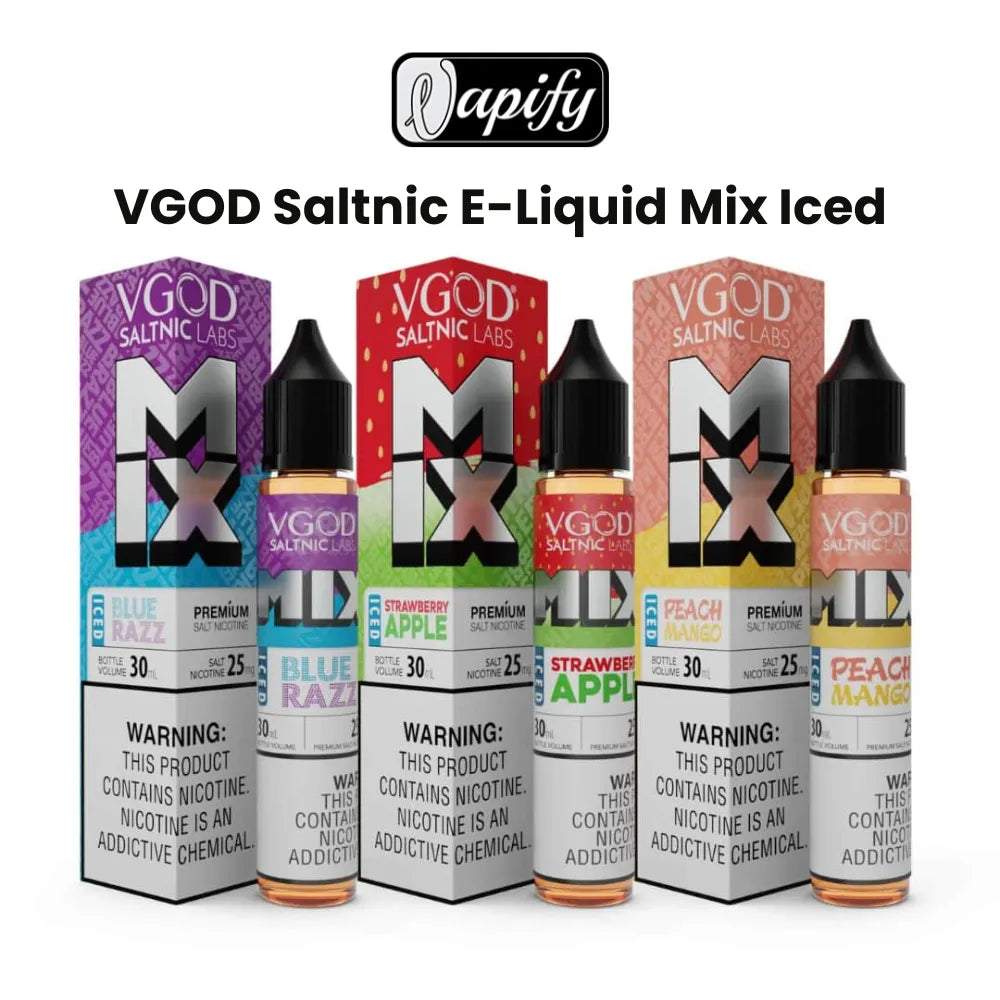 VGOD Iced Mix Series Saltnic 30ml E-Liquid in Dubai, UAE