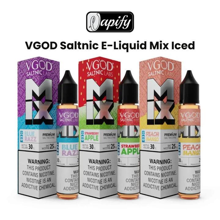VGOD Iced Mix Series Saltnic 30ml E-Liquid in Dubai, UAE