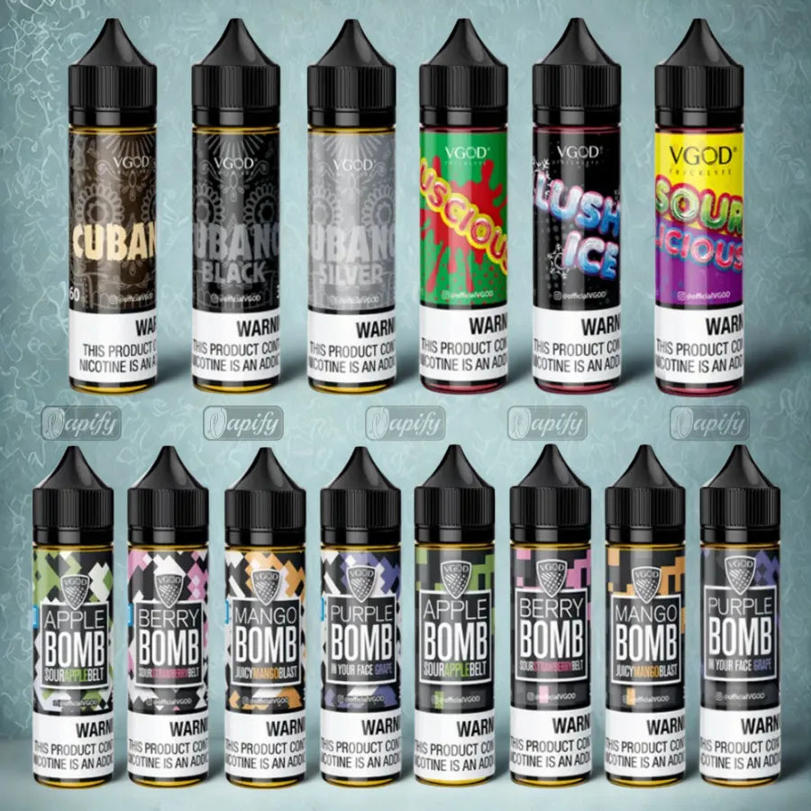 Best VGOD 60ML VAPE E-LIQUID 3MG NICOTINE IN DUBAI, UAE