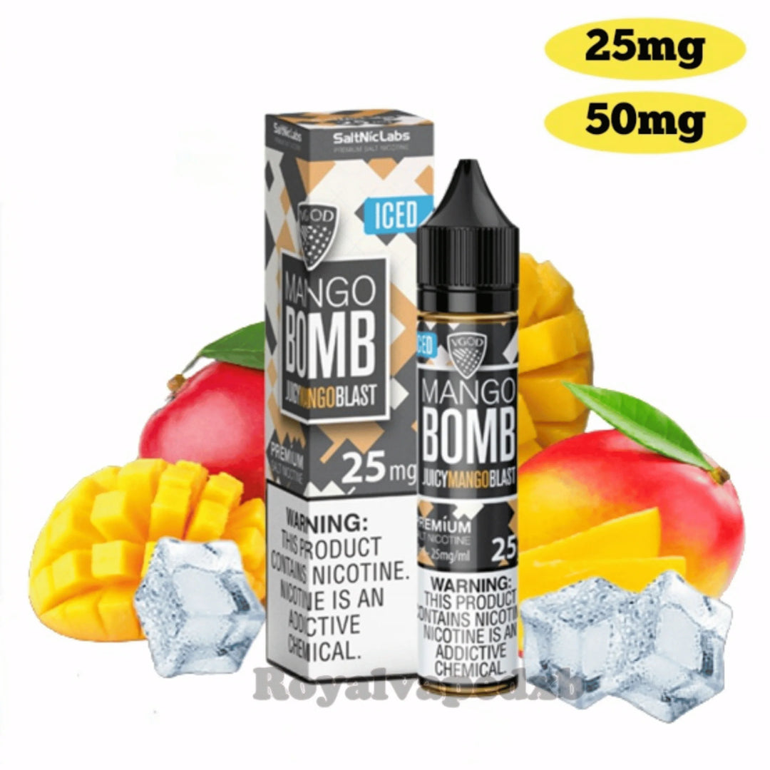 VGOD Salt Nic 30ml Vape Liquid- Mango Bomb