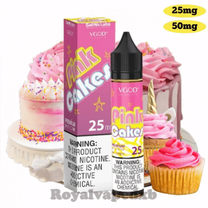 VGOD Salt Nic 30ml Vape Liquid-  Pink Cake