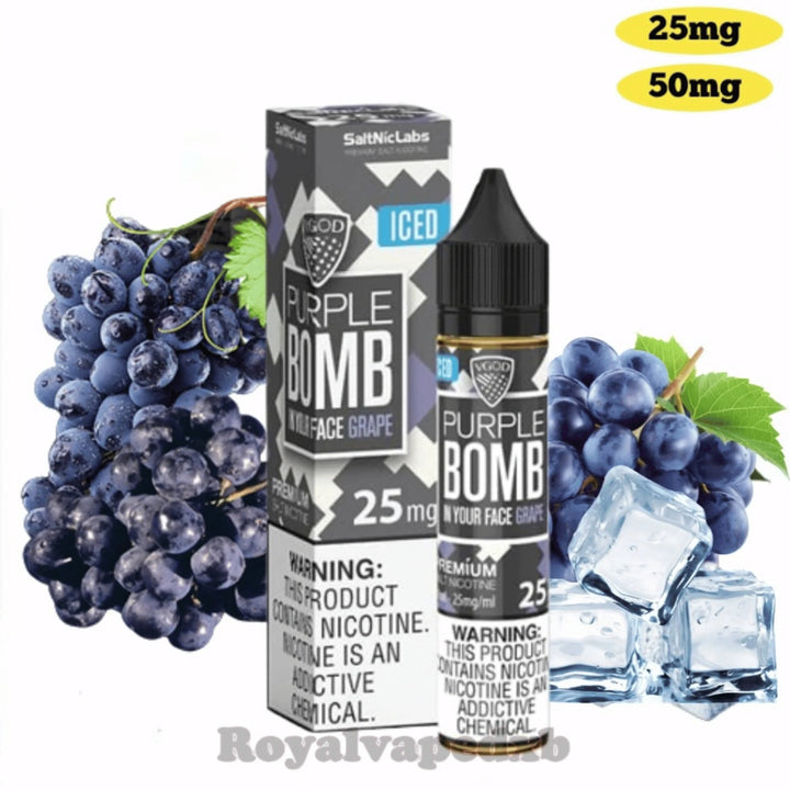 VGOD Salt Nic 30ml Vape Liquid -  Apple Bomb