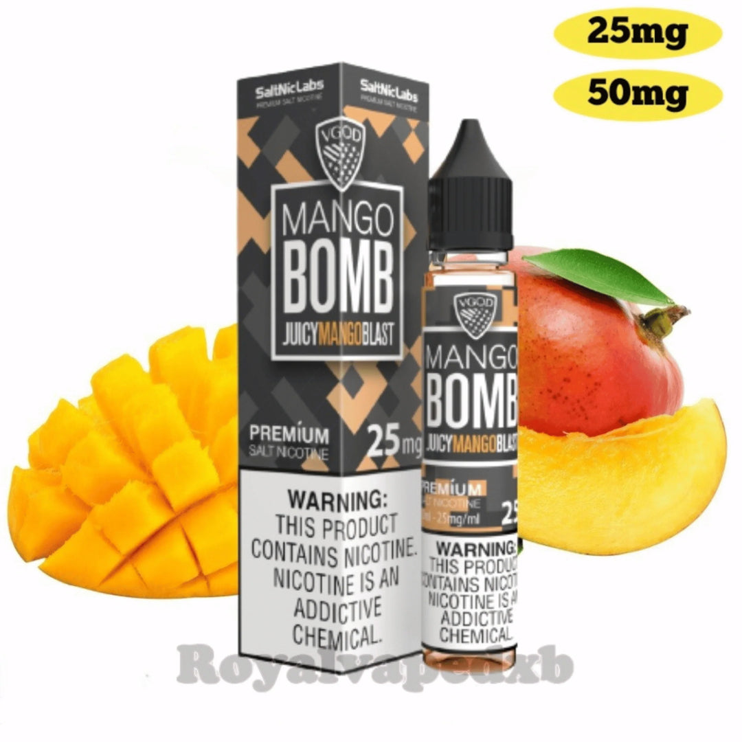 VGOD Salt Nic 30ml Vape Liquid-  Mango Bomb