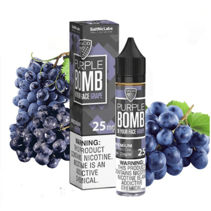 VGOD Salt Nic 30ml Vape Liquid - Purple Bomb