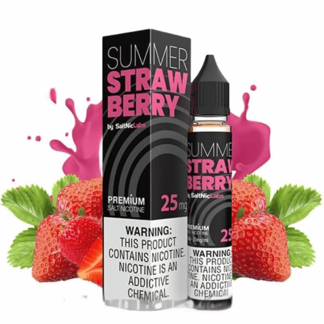 VGOD Salt Nic 30ml Vape Liquid - Summer Strawberry 