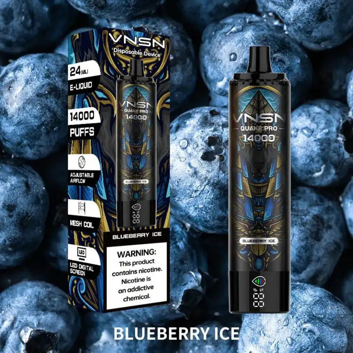 VNSN Quake Pro 14000Puffs- Blueberry ice