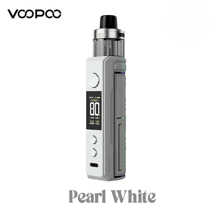 Pearl White - VOOPOO Drag X2 Pod Kit 80W in Dubai, UAE
