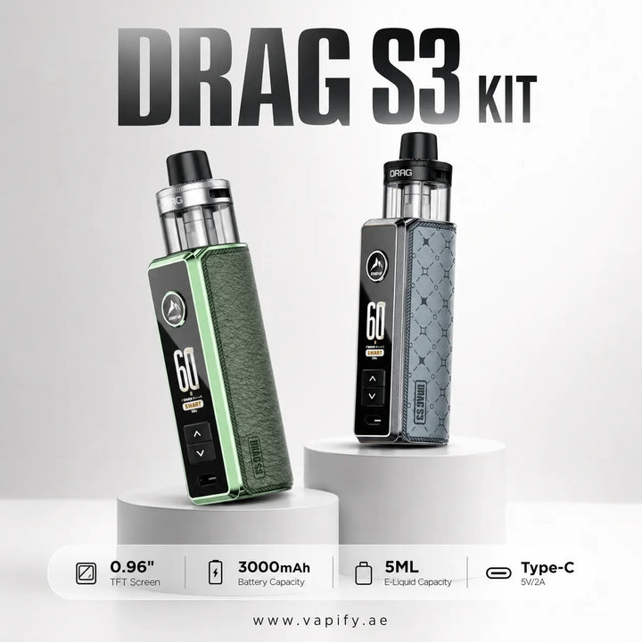 VOOPOO Drag S3 Kit 60W In Dubai, UAE