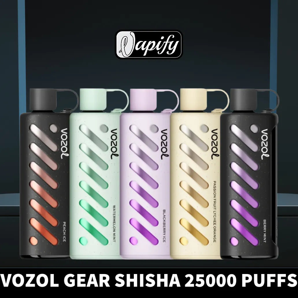 VOZOL Gear Shisha 25000 Puffs Dual Mode Disposable Vape 5mg in Dubai, UAE