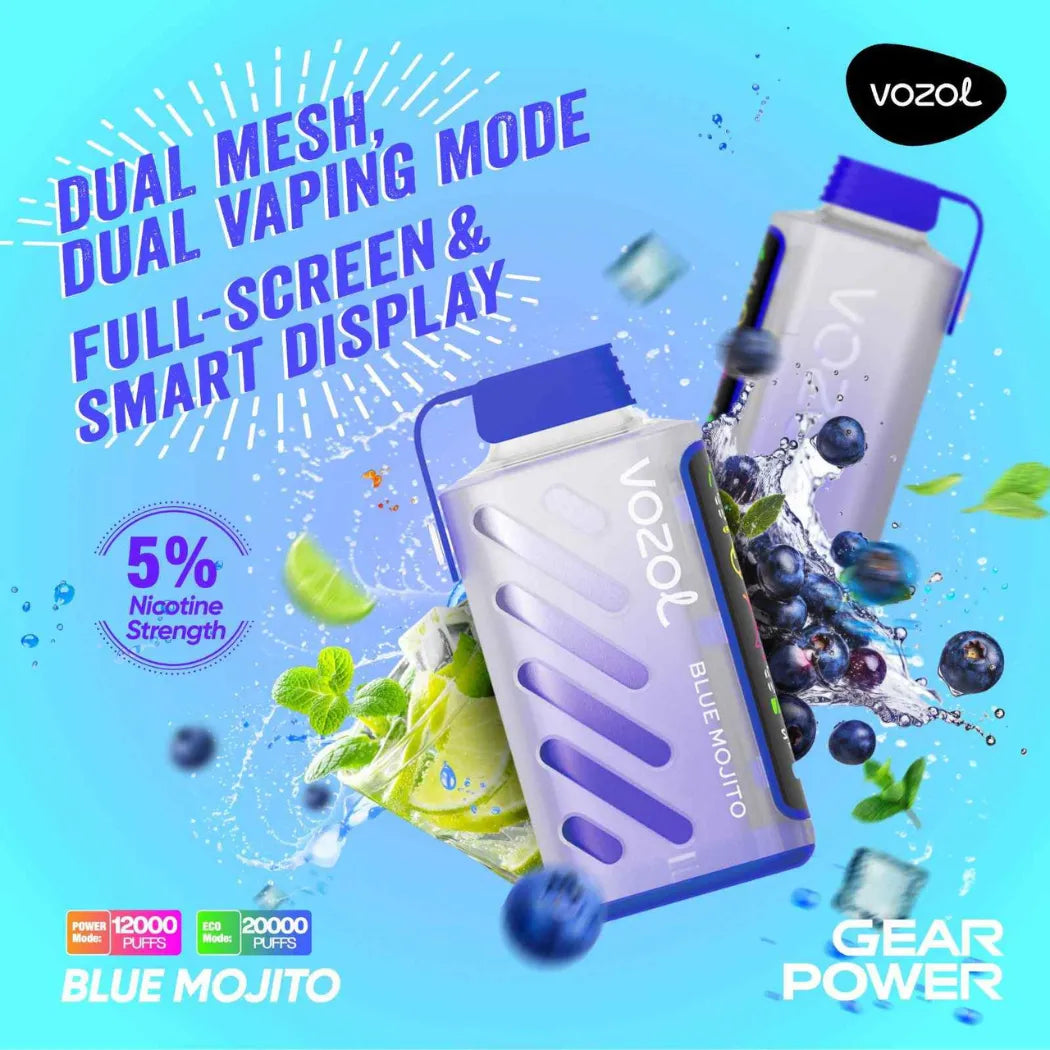 VOZOL_Gear_Power_20000_Puffs_50mg_Dual_Mode_-_Blue_Mojito