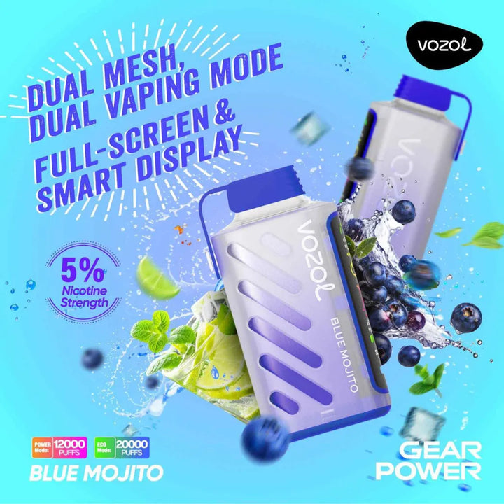 VOZOL_Gear_Power_20000_Puffs_50mg_Dual_Mode_-_Blue_Mojito