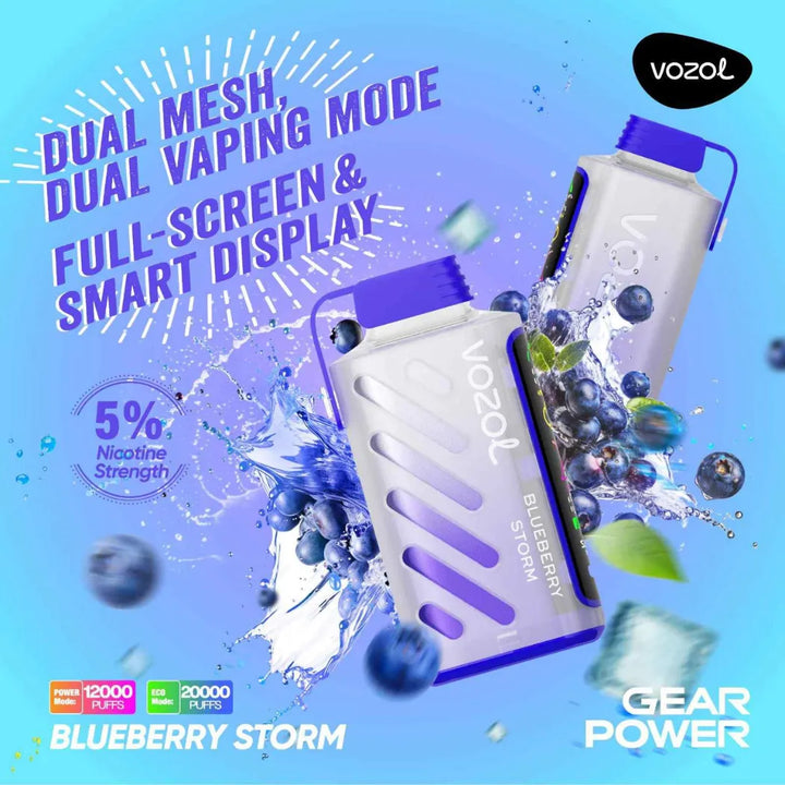 VOZOL_Gear_Power_20000_Puffs_50mg_Dual_Mode_-_Blueberry_Strom