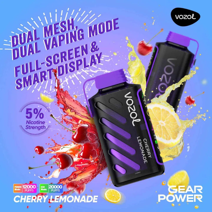VOZOL_Gear_Power_20000_Puffs_50mg_Dual_Mode_-_Cherry_Lemonade