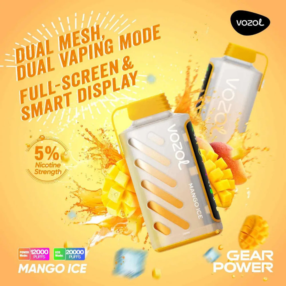 VOZOL_Gear_Power_20000_Puffs_50mg_Dual_Mode_-_Mango_Ice
