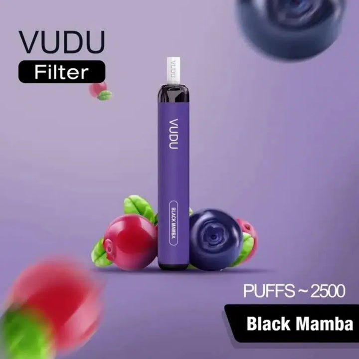 Black Mamba - VUDU Filter 2500 Puffs Disposable Vape 50mg in Dubai, UAE