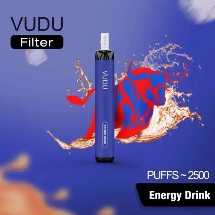 Energy Drink  - VUDU Filter 2500 Puffs Disposable Vape 50mg in Dubai, UAE