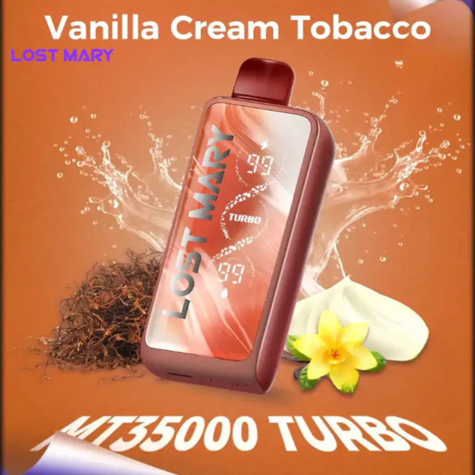 Vanilla Cream Tobacco - Lost Mary MT35000 Puffs Disposable Vape 50mg in Dubai, UAE 