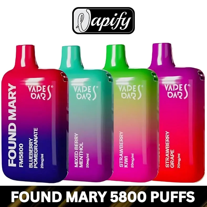 Vapes Bars Found Mary 5800 Puffs Disposable Vape 20mg in UAE