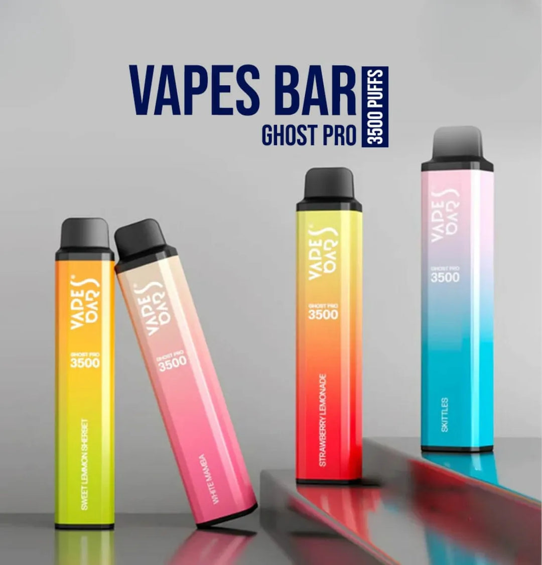 Vapes Bars Ghost Pro 3500 Puffs Disposable Vape