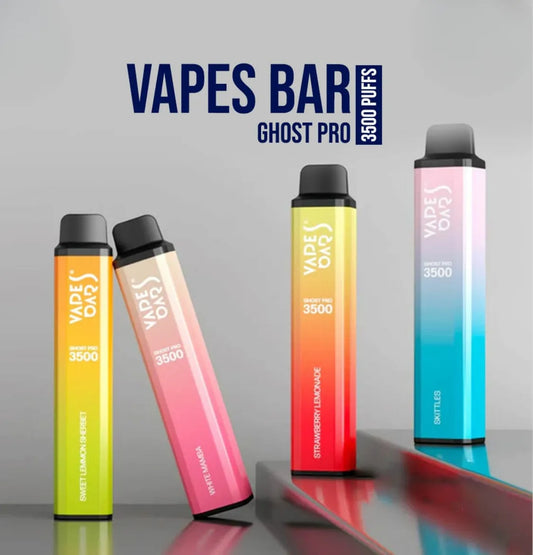 Vapes Bars Ghost Pro 3500 Puffs Disposable Vape 2% Nicotine in Dubai, UAE