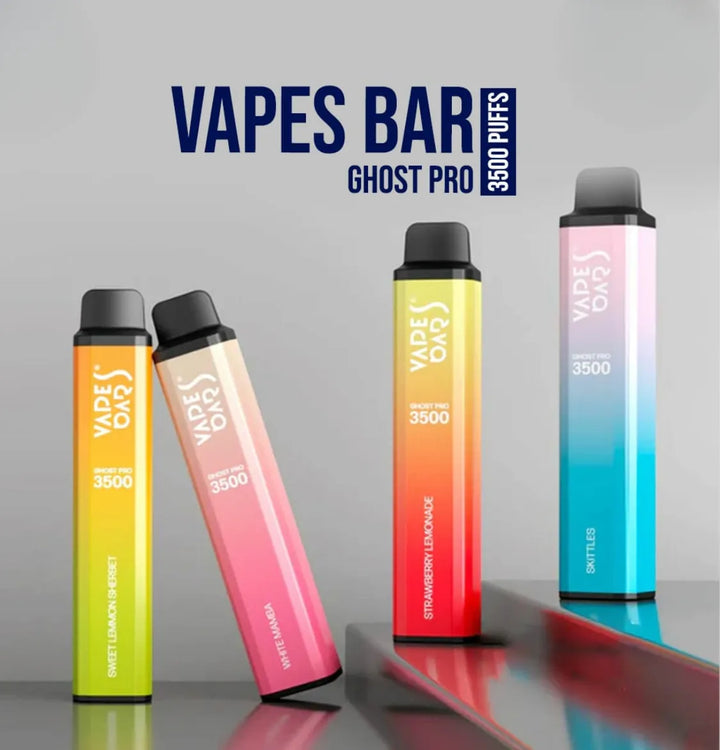 Vapes Bars Ghost Pro 3500 Puffs Disposable Vape 2% Nicotine in Dubai, UAE