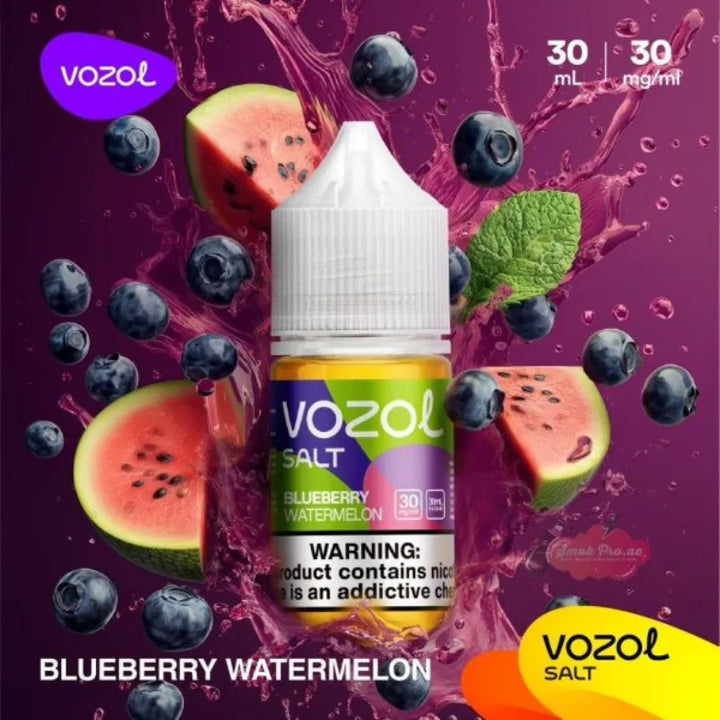 Blueberry Watermelon - Vozol 30ml Salt Nicotine E-liquid In Dubai, UAE