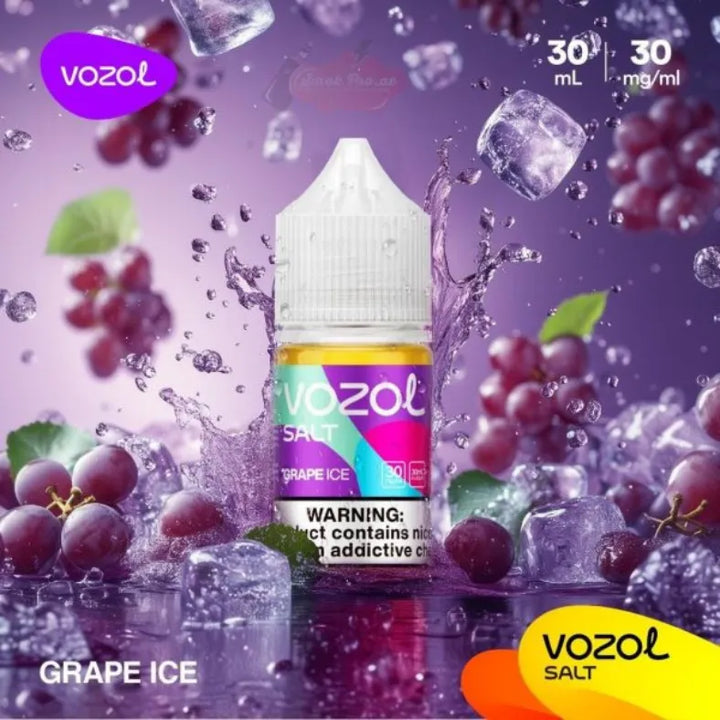 Grape Ice  - Vozol 30ml Salt Nicotine E-liquid In Dubai, UAE