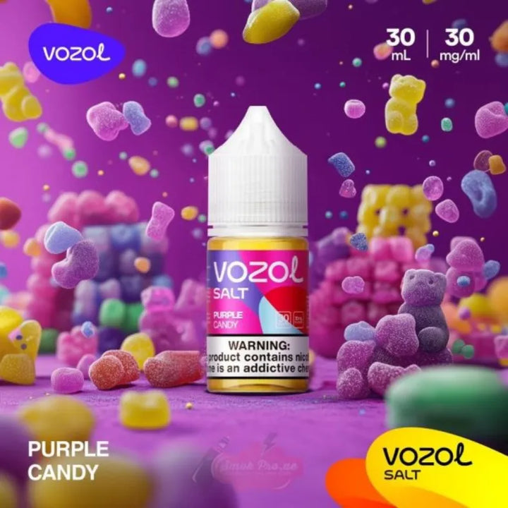 Purple Candy  - Vozol 30ml Salt Nicotine E-liquid In Dubai, UAE