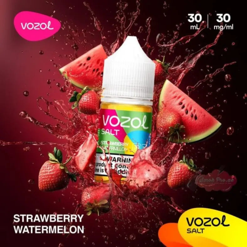 Strawberry Watermelon  - Vozol 30ml Salt Nicotine E-liquid In Dubai, UAE