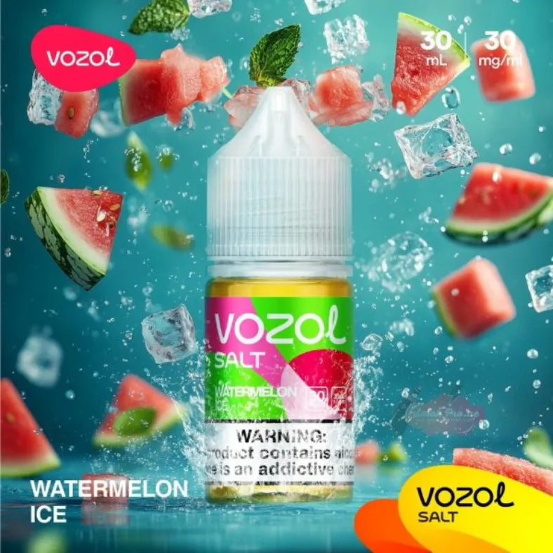 Watermelon Ice  - Vozol 30ml Salt Nicotine E-liquid In Dubai, UAE