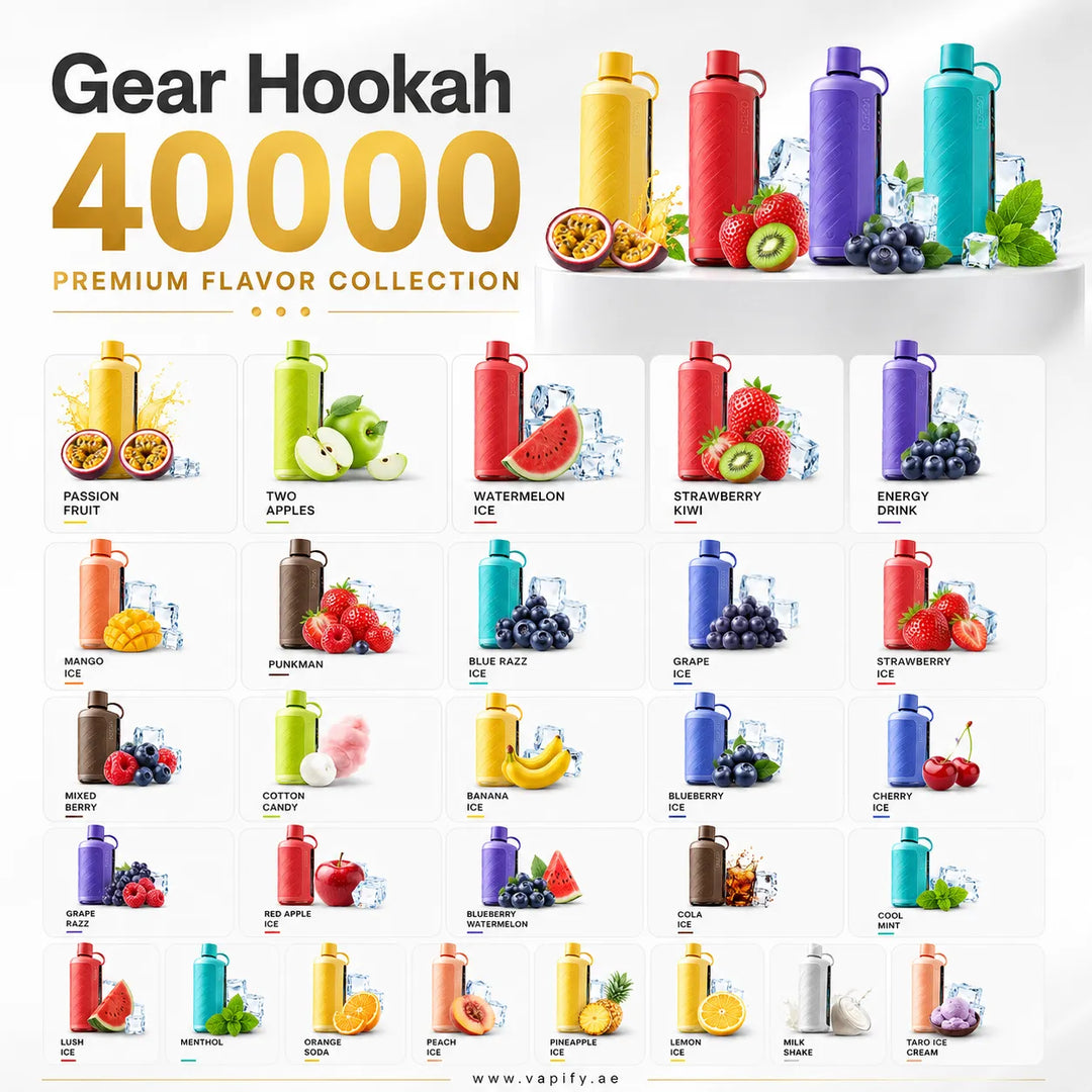 Vozol Gear Hookah 40000 Puffs