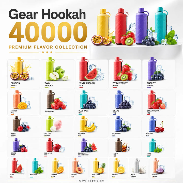 Vozol Gear Hookah 40000 Puffs