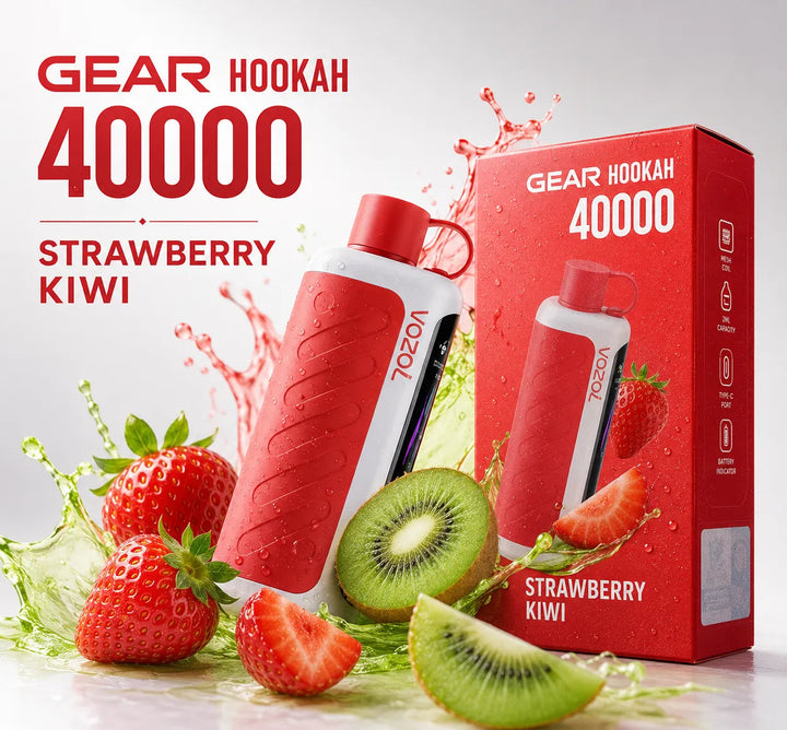 Vozol Gear Hookah strawberry kiwi