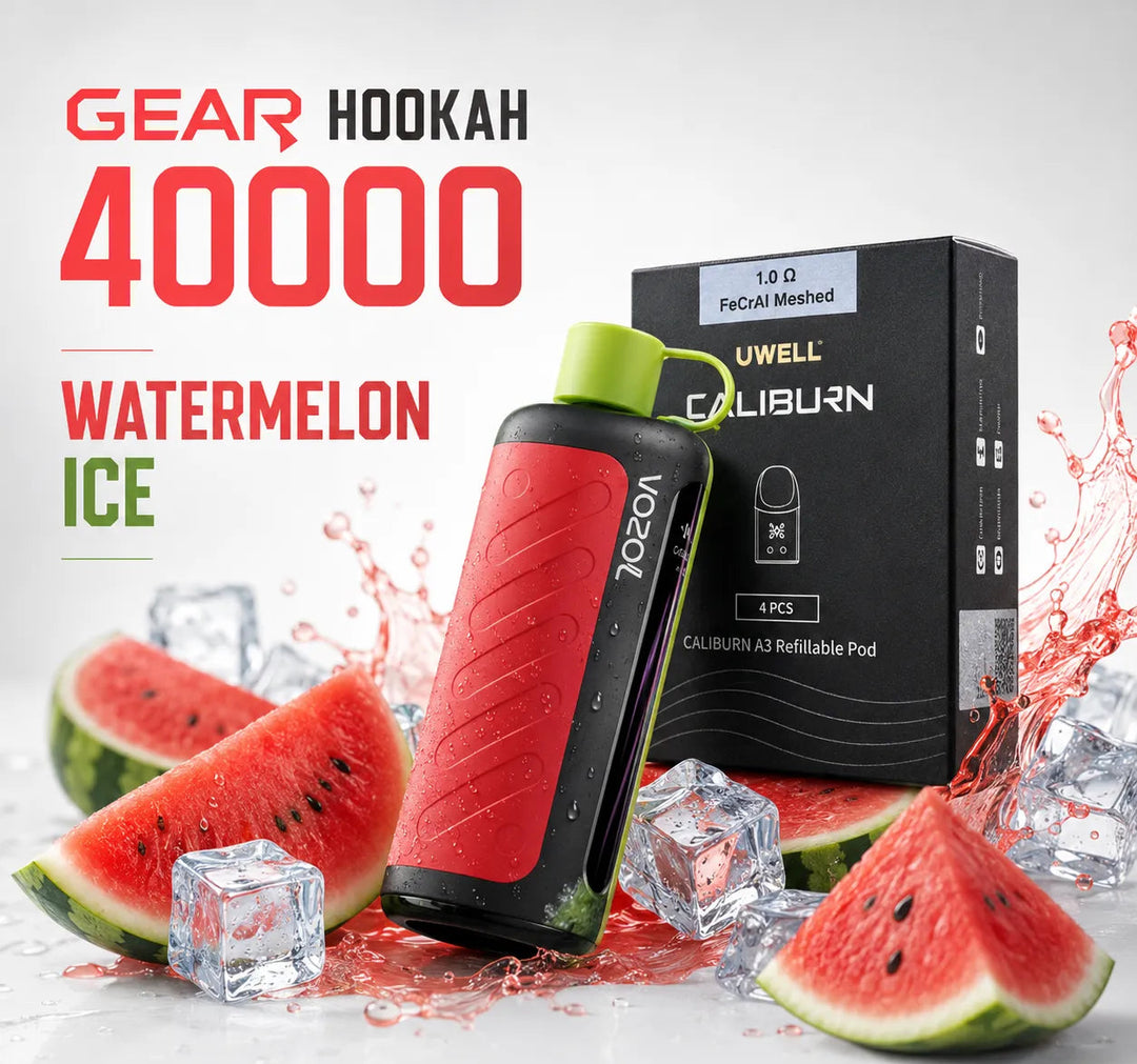 Vozol Gear Hookah watermelon ice 