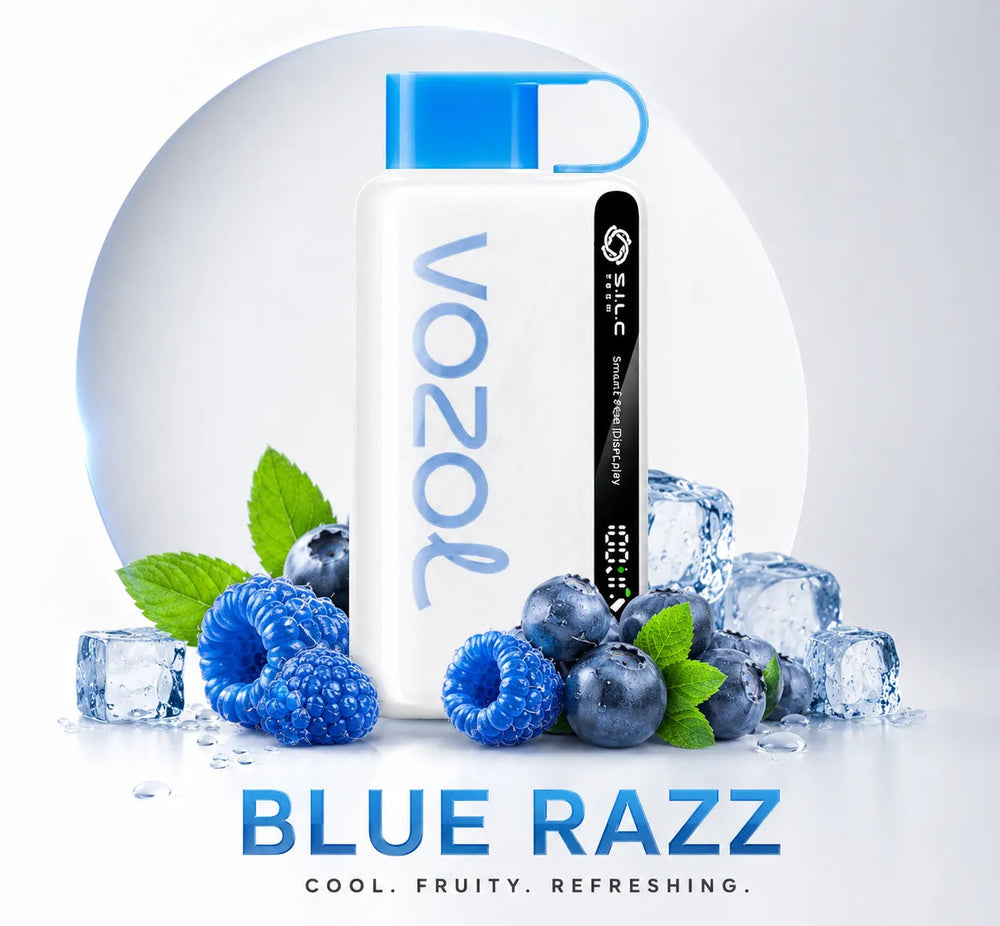 Vozol Star blue razz