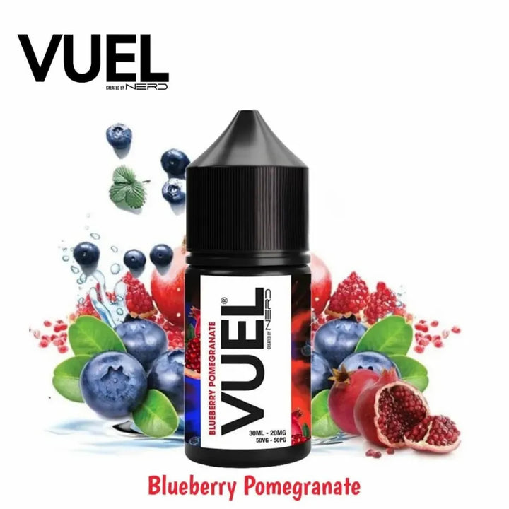 Blueberry Pomegranate - VUEL Nerd 30ml Salt Nicotine Created By Fraxlabs Nerd in UAE